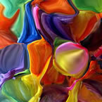 Colored fishes b